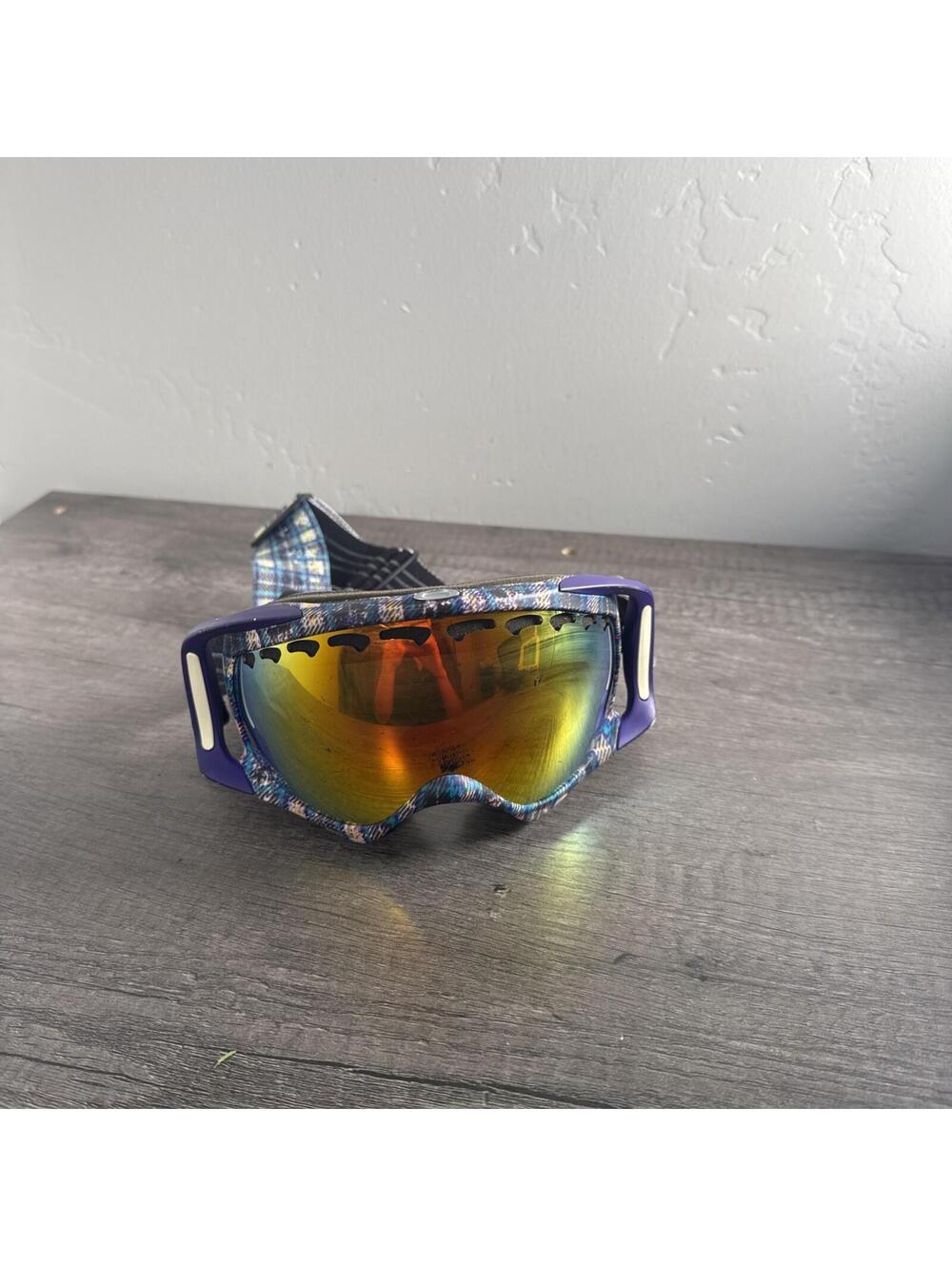 Oakley Danny Kass Signature Series 2.0 Crowbar Goggles Purple Plaid